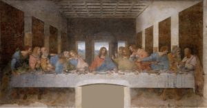 Leonardo Da Vinci impone il tovagliolo ai milanesi 3 Leonardo Da Vinci L'Ultima Cena di Leonardo Da Vinci