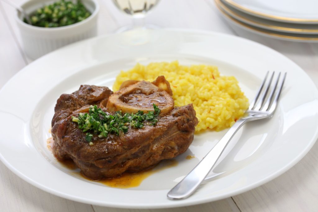 Ricette con riso: le proposte della tradizione da Nord a Sud 1 risotto alla milanese con ossobuco