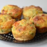Ricette primaverili: muffin zucchine e mandorle