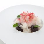 Ricette primaverili: ciliegie allo zenzero, camomilla, cioccolato e granita ai fiori di sambuco 18 Ciliegie allo zenzero, camomilla, cioccolato bianco e granita ai fiori di sambuco