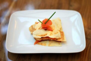Ricette estive: millefoglie di pane carasau