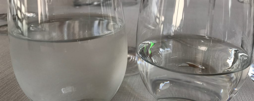 degustare acqua