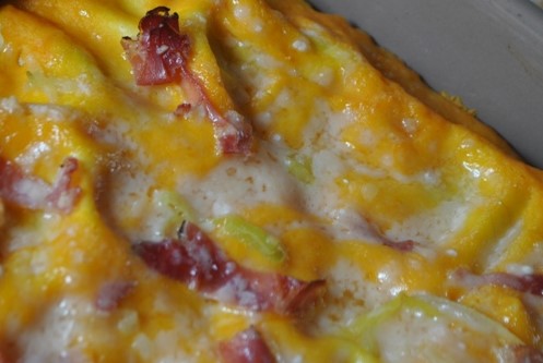 Ricette autunnali: aspettando Halloween ... lasagne con zucca, scamorza e speck 1 lasagne zucca speck