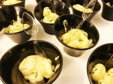 Gnocchi con salsa cremosa di loroco