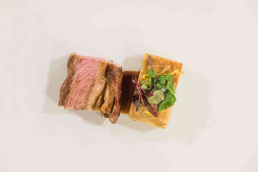 Filetto di sella d'agnello