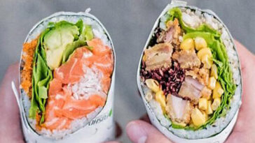 Lessico#foodcultural: Sushi burrito