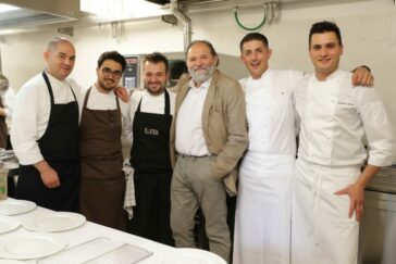 Bocuse d or gli chef Damiano Nigro Paquale Laera Giovanni Navigli Luciano Tona Michelangelo Mammoliti Gabriele Boffa23518 e1605907550939