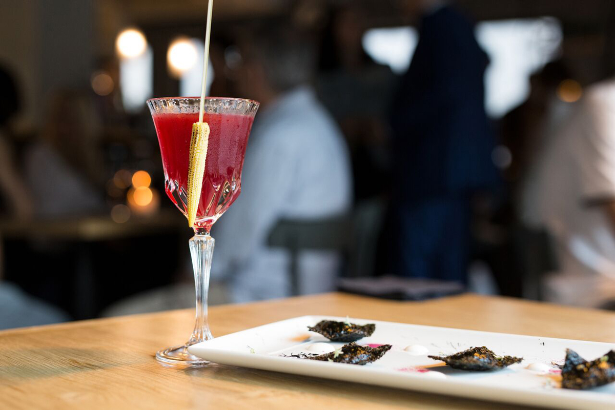 pescheria con cottura pairing ravioli