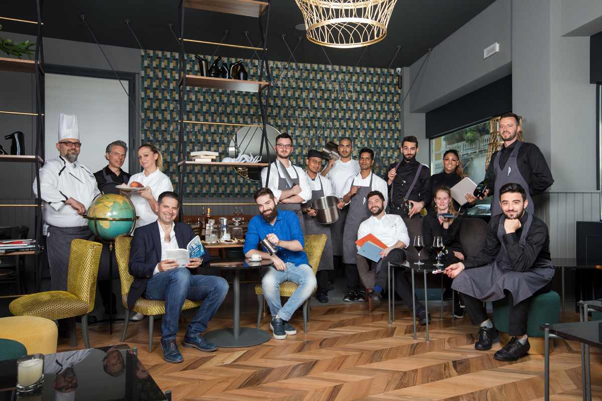 pescheria con cottura staff