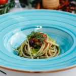 Per Famelici la Sicilia è il pesto siciliano. Il profumo nel piatto! 11 Pesto siciliano da Boatta. Ristorante siciliano a Milano