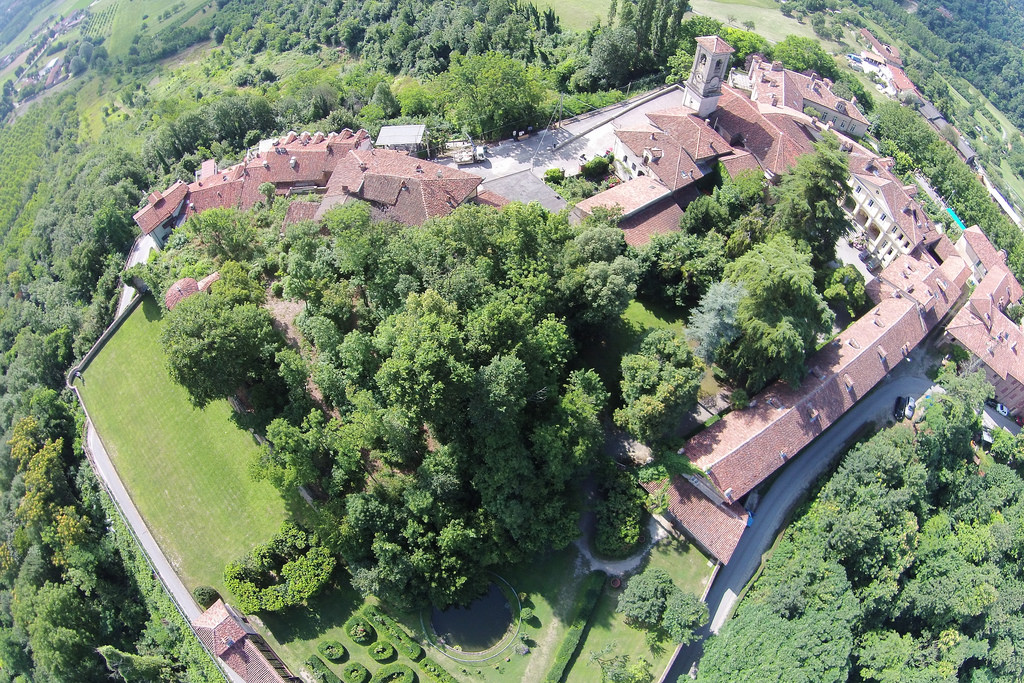5 castelli da visitare in un week end invernale 5 Castello di San Sebastiano da Po dall'alto
