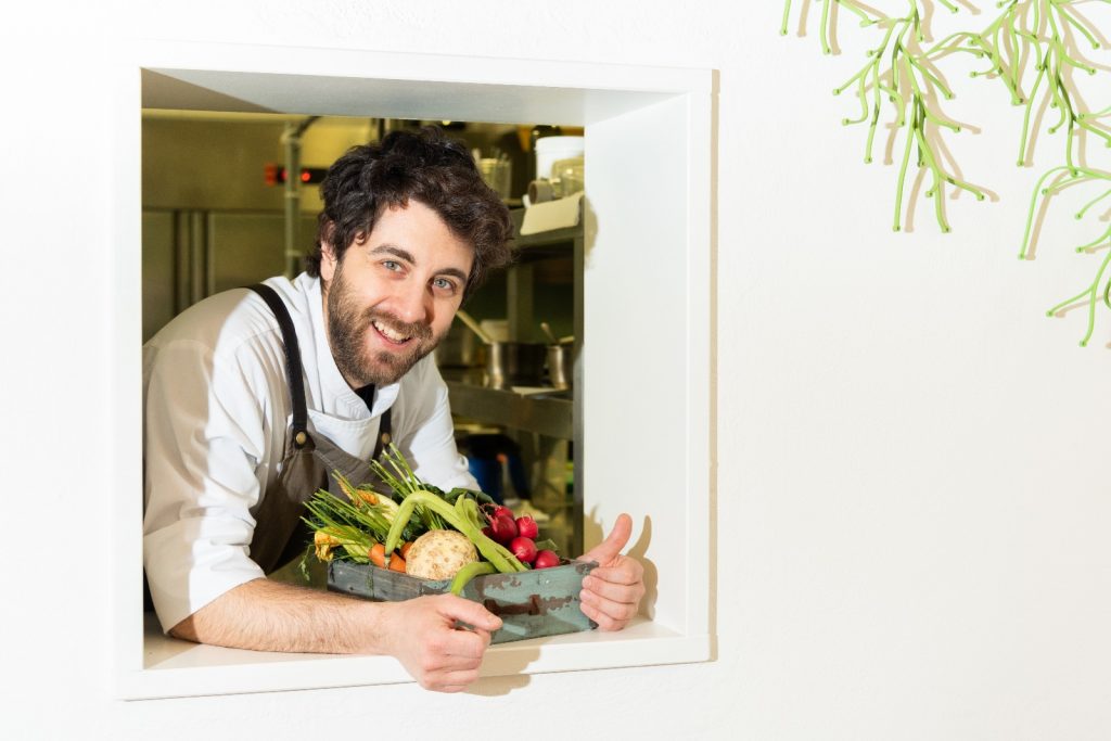  Flora, ristorante di natura e di design: Riccardo Escalante