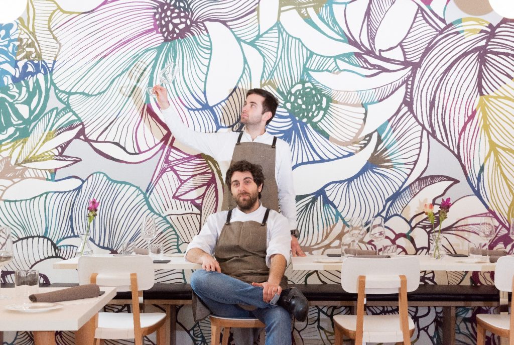 Flora, ristorante di natura e di design: i fratelli Escalante