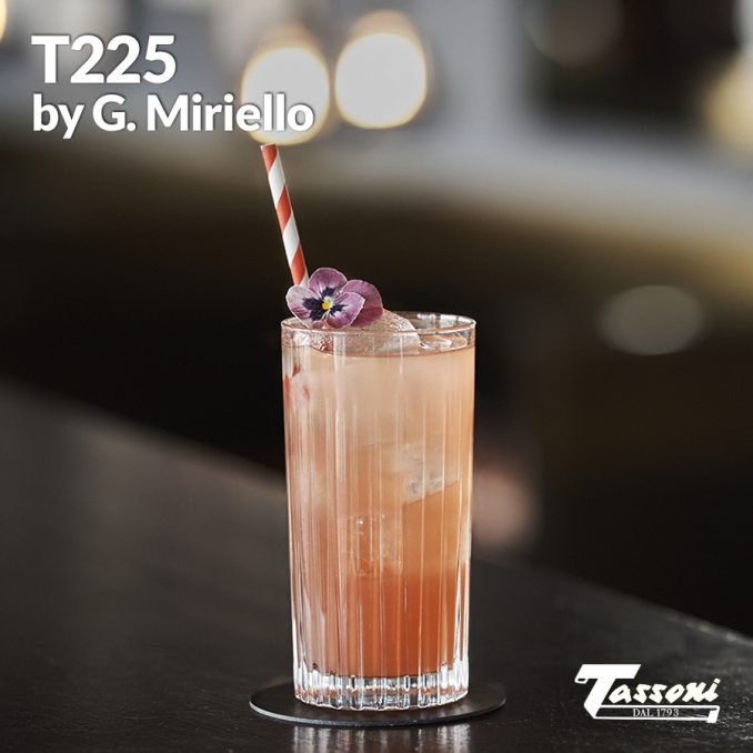 Ode alla primavera: cocktail T225 firmato Guglielmo Miriello 10 cocktail T225: ode alla primavera