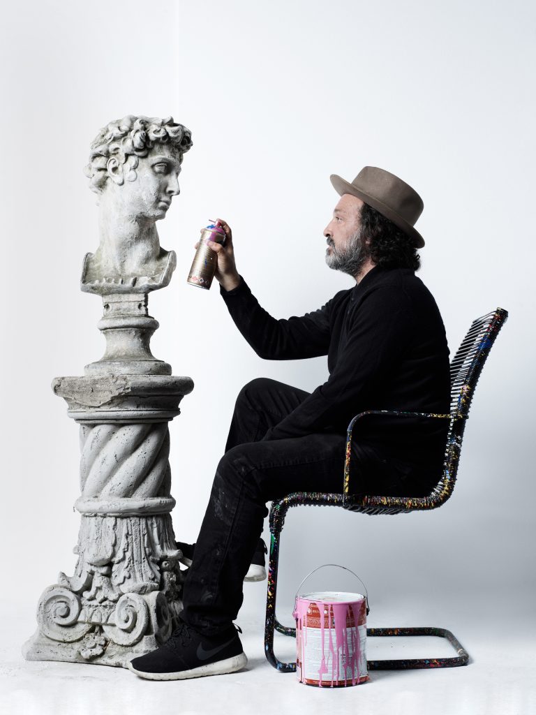 Alessandro Borghese e Mr.Brainwash: la street art incontra lo street food