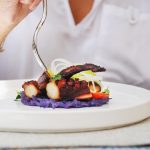 ristorante particolare: polpo in 3 cotture