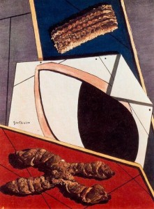 Il goloso Giorgio De Chirico e i biscotti di Ferrara 2 Giorgio De Chirico e i biscotti di Ferrara. a milano in mostra a Palazzo reale