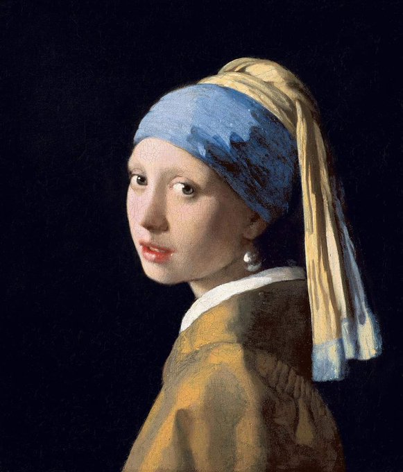 ragazza con l'orecchino di perle .