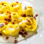 Osteria Zia Valentina a Morfasso: i ravioli di patate