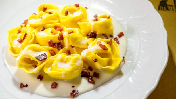 Osteria Zia Valentina a Morfasso: i ravioli di patate