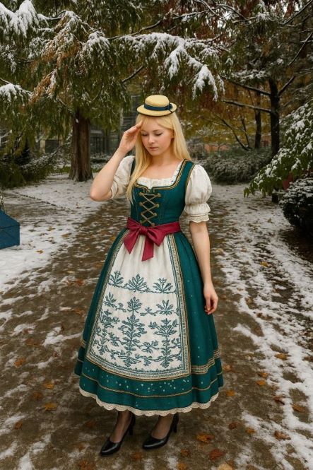 Salzburger Nockerl, gnocco dolce salisburghese, il dolce tradizionale di Salisburgo 2 Il "Dirndl"