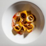 tortelli di radicchio, parmigiano e bitter: la ricetta di Antonio Ziantoni