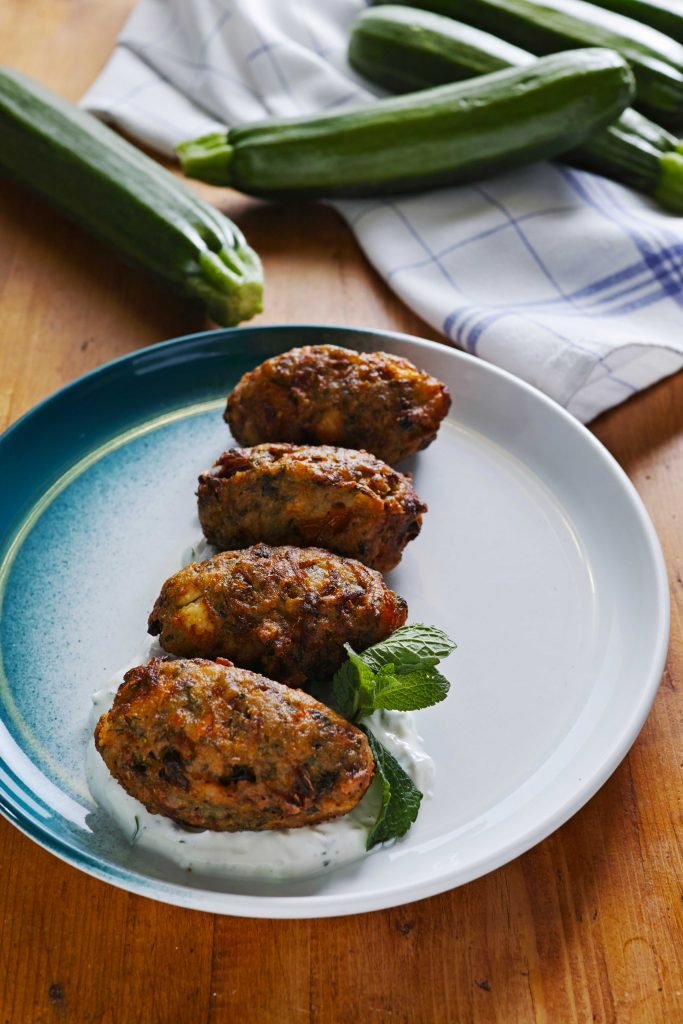 Le polpette di zucchine di Vasiliki Kouzina