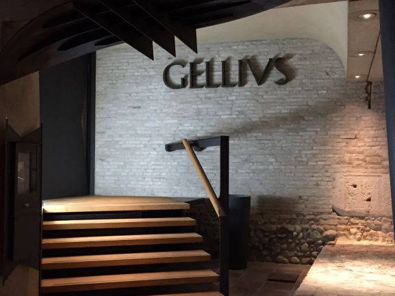 gellius, ristorante tra reperti archeologici
