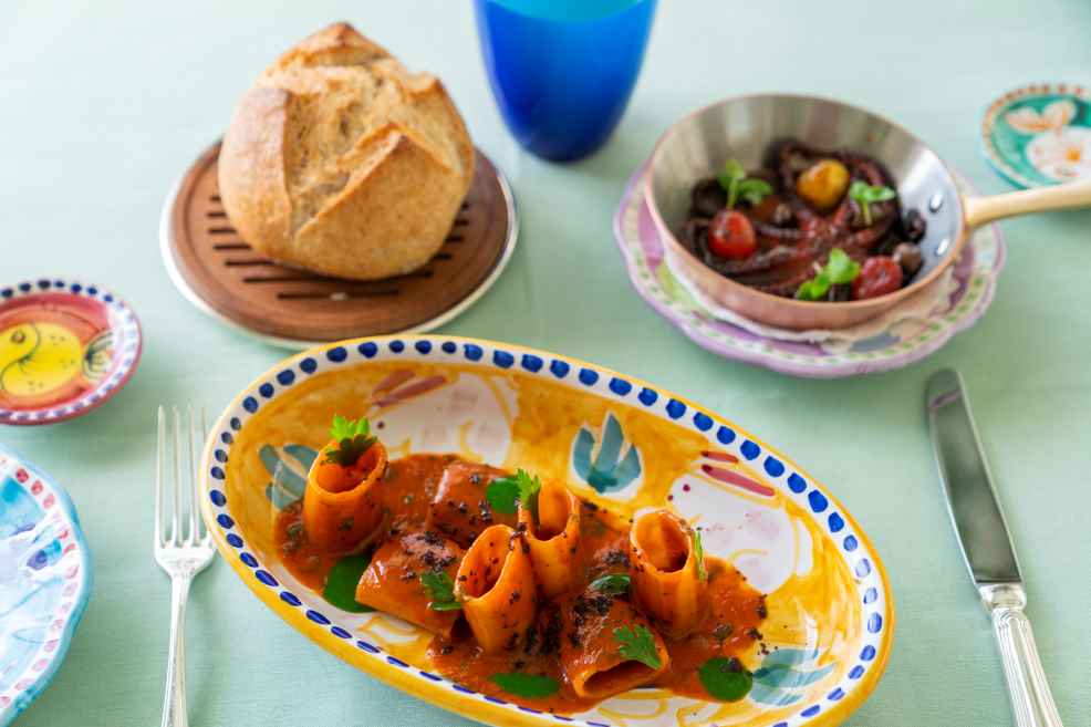 capodanno cucina: pasta da Vinci