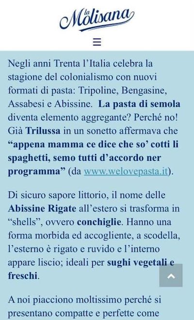 La Molisana: quando il cibo non è cultura 1 la molisana: quando cibo non è cultura