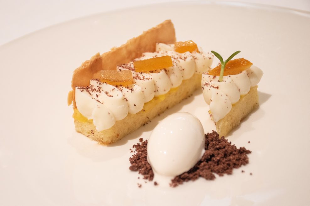 ricetta della cassata siciliana rivisitata del ristorante il moro a monza