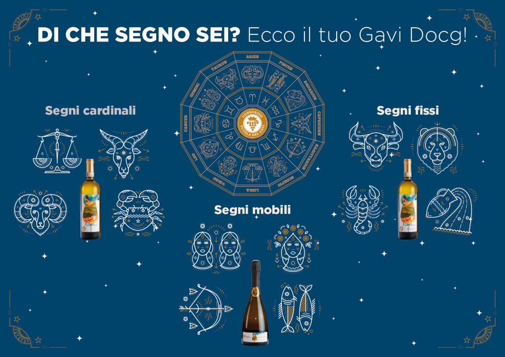 Gavi e asreogavi: scegliere il vino con l'oroscopo