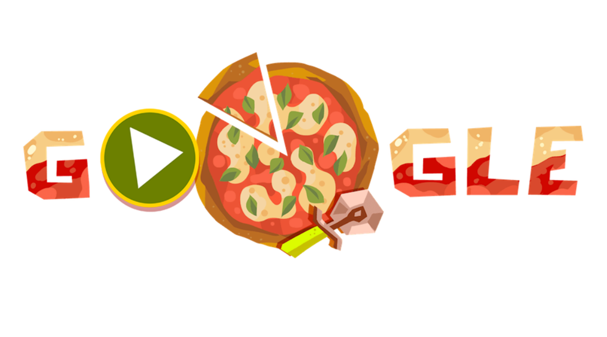 Con il doodle interattivo di Google scopri se sai tagliare la pizza 6 doodle interattivo di google per celebrare la pizza