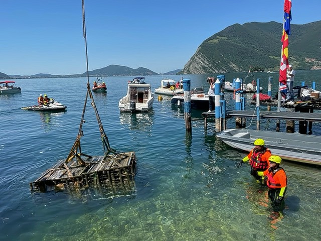 Nautilus CruStorico, lo spumante che affina nelle acque del lago d'Iseo