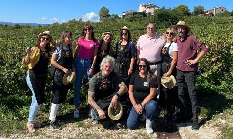 La vendemmia di Fratta 2022 e l'arte di sporcarsi i piedi 3 1la vendemmia di fratta
