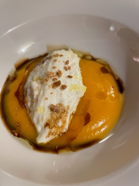 ristorante Caino Montemerano zucca