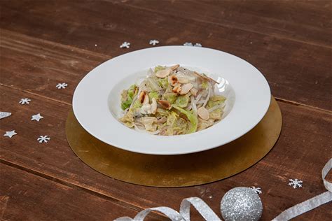 ricetta tagliatelle riso gorgonzola dop