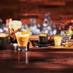 Caffè e olio extra vergine d'oliva