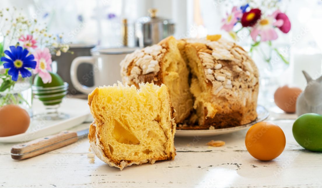 colomba e champagne