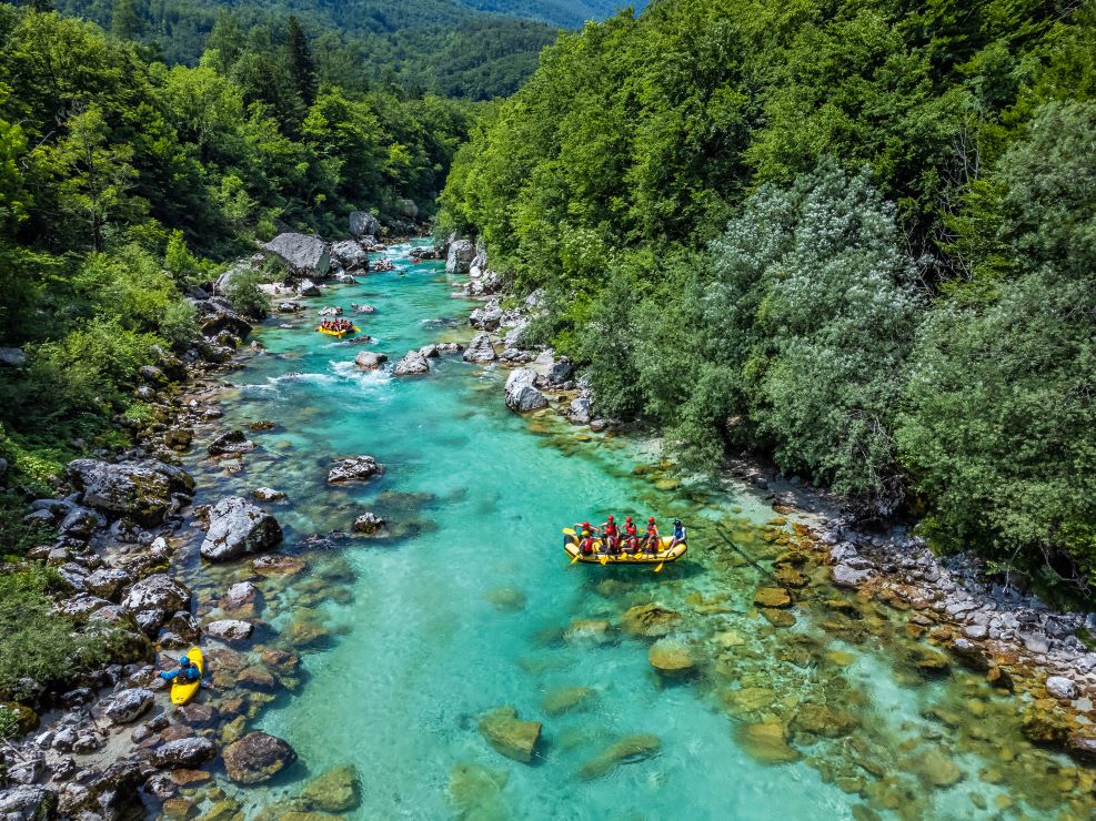 Green Gourmet Route, un itinerario in bici 2 Famelici Valle del Soca slovenia