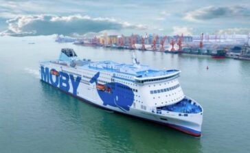 Fantasy traghetto punta diamante di Moby