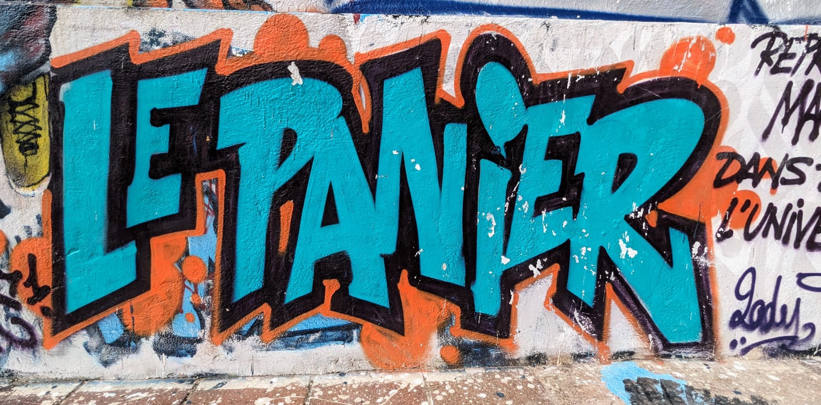 le panier graffiti