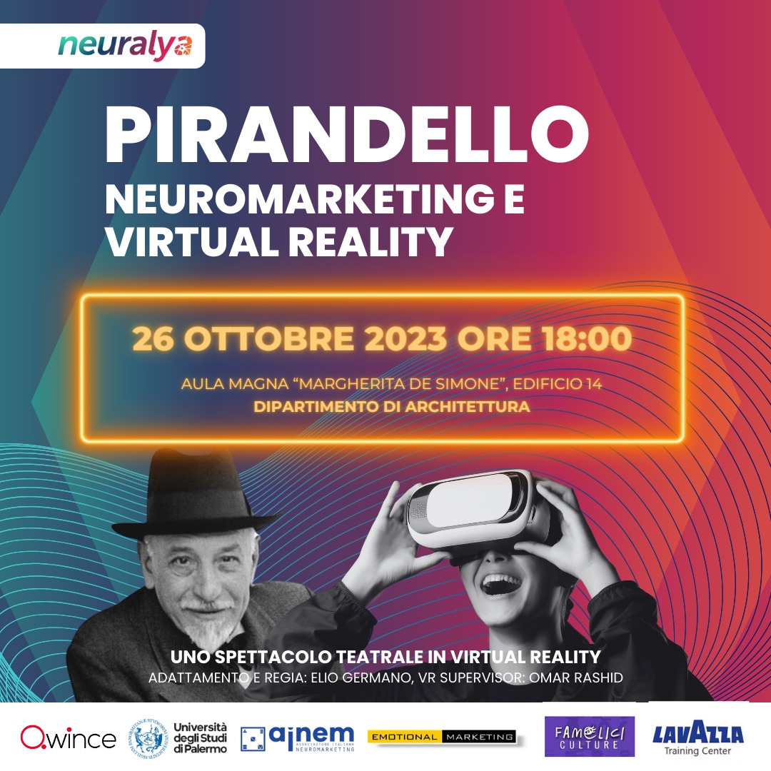 Pirandello virtual reality, il cibo e la ricerca di un’identità