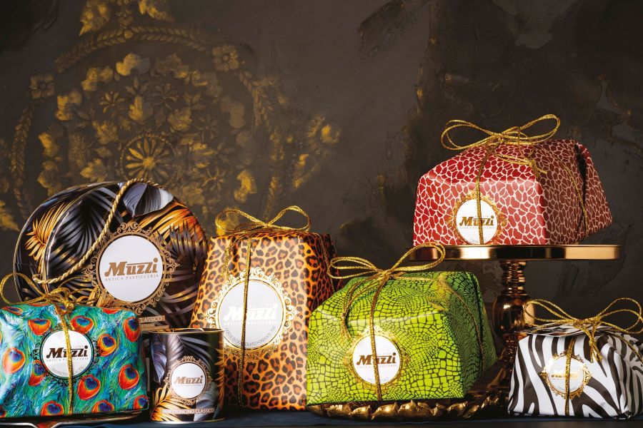 Guida ai regali di Natale 2023: dal panettone al cioccolato 2 I panettoni "Animalier" di Muzzi Antica Pasticceria