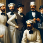 la cameriera stressata