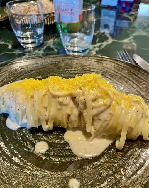 cacio e pepe rivisitata 