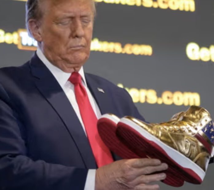 scarpe di trump