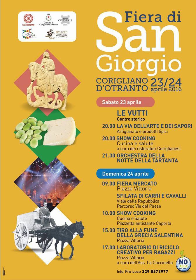 Vacanze di primavera in Puglia: 1 masseria+1 tenuta da sogno 2 Festa san giorgio