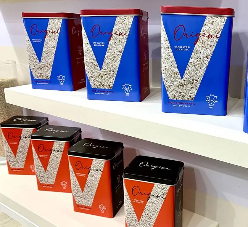 Riso Vignola 1880 e la linea premium Origini-Capolavori di natura 1 linea premium vignola 1888