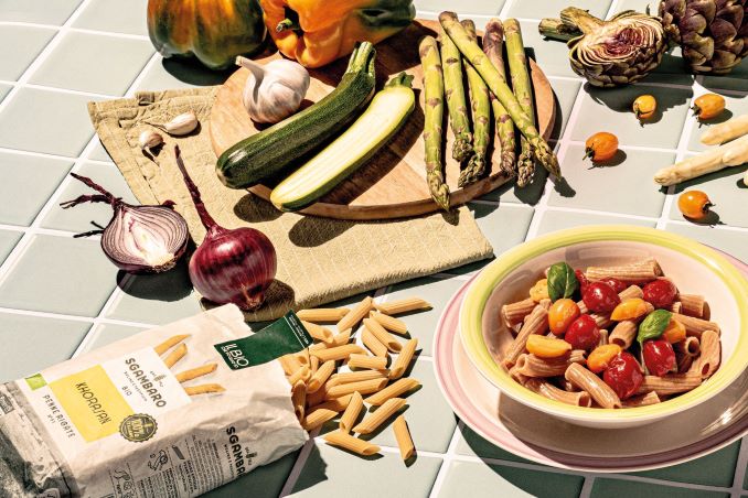 sgambaro pasta grano Khorasan cibo sano